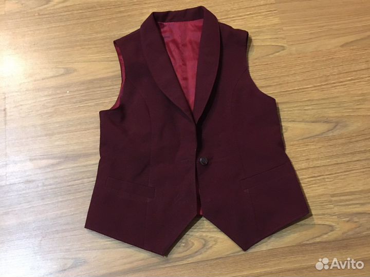 Желетка школьная для девочки