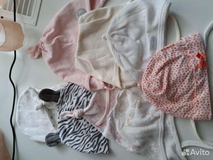 Детские шапочки чепчики для девочки