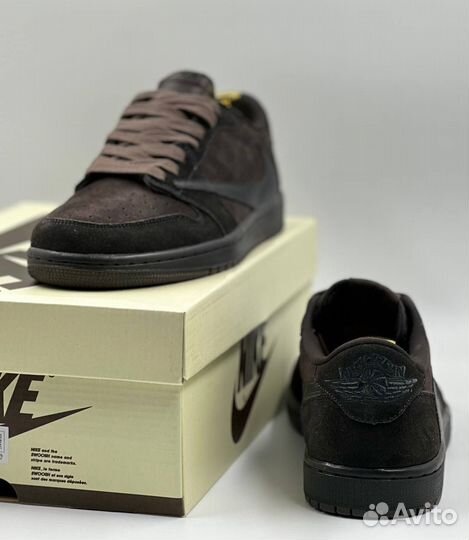 Кроссовки Nike Air Jordan 1 Brown