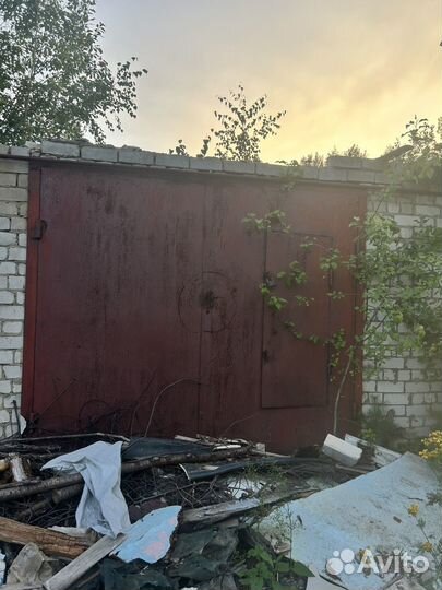 Ворота гаражные металлические бу