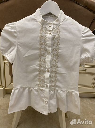 Новая красивая рубашка 152 (маломерит)