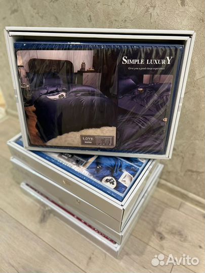 Постельное белье сатин евро