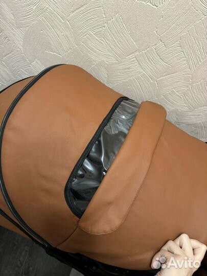 Коляска 2 в 1 эко кожа