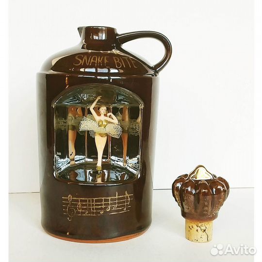 Музыкальная Шкатулка с Балериной Кувшин Винтаж