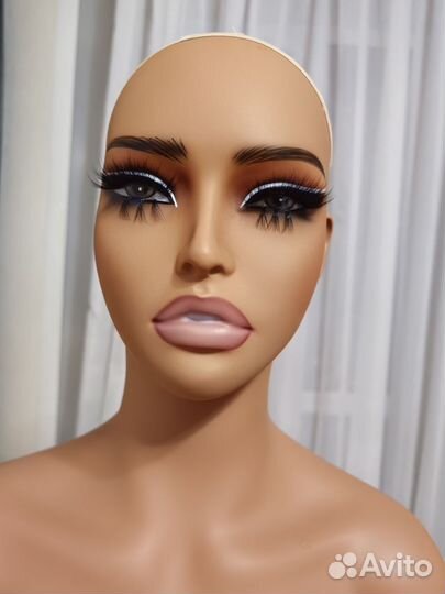 Манекен голова для причесок