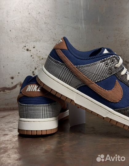 Кроссовки Nike Dunk Low Tweed Corduroy Оригинал