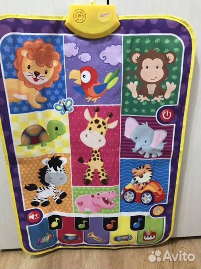 Развивающий коврик музыкальный