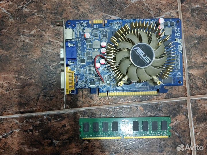 Видеокарта Видеокарта asus EN9500GT/DI/1G