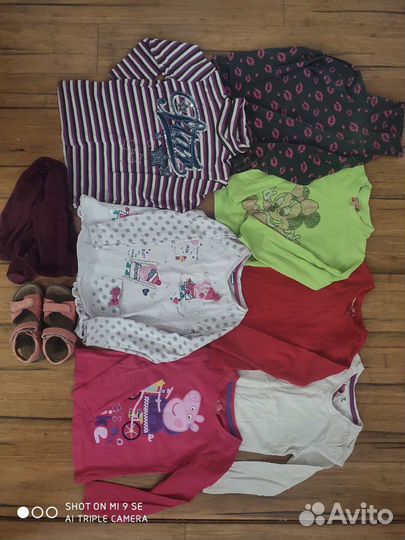 Пакет одежды для девочки 104-116