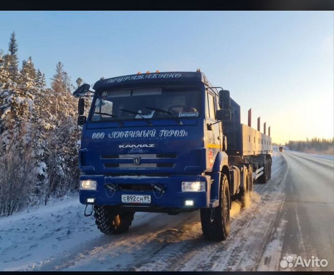 Водитель на полуприцеп