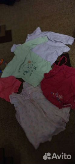 Детские вещи пакетом для девочек с рождения