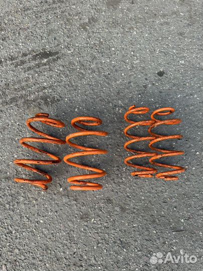 Пружины с занижением Hyundai solaris Kia RIO