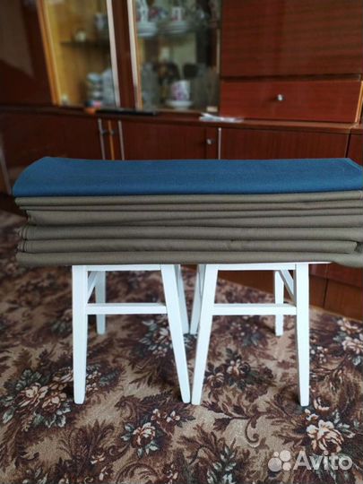 Отрез военной ткани(полушерсть)