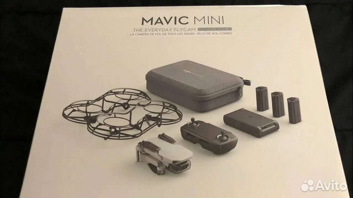 DJI mavic mini + 3 акб + nd фильтры