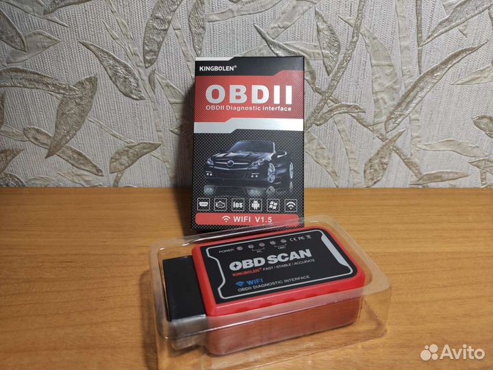 WI-FI сканер elm327 v 1.5 OBD2