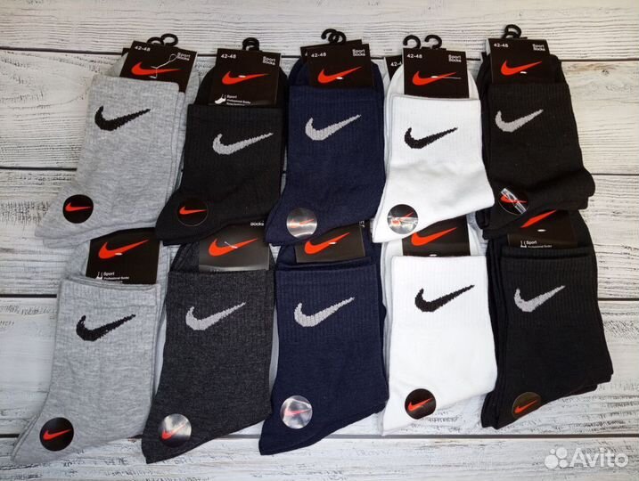 Мужские носки Nike хлопок