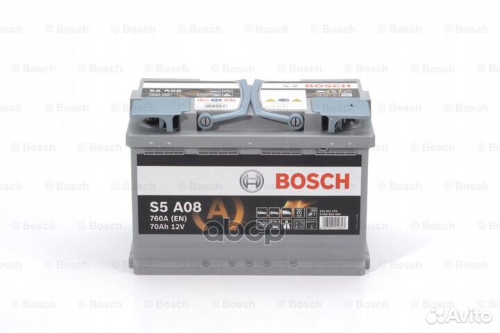 Аккумуляторная батарея 0092S5A080 Bosch