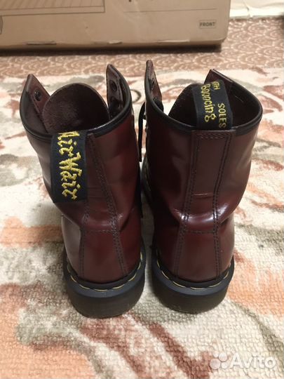 Ботинки Dr. Martens Cherry Red