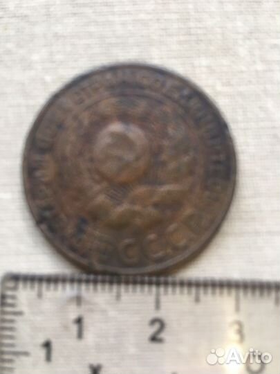 Монета 3 копейки