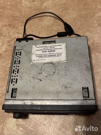 Магнитола на газель