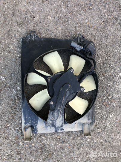 Вентилятор охлождения радиатора хонда цивик 4д
