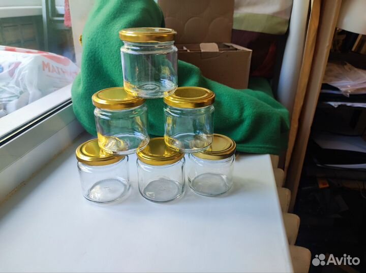 Банки стеклянные 0,2 л., 200 мл