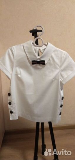 Блузка школьная новая Choupette