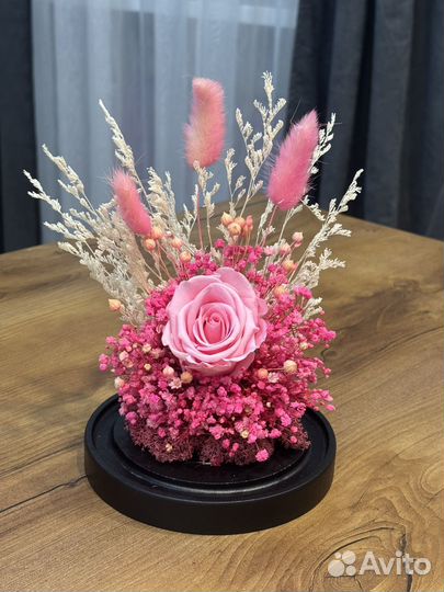 Цветы композиция в колбе