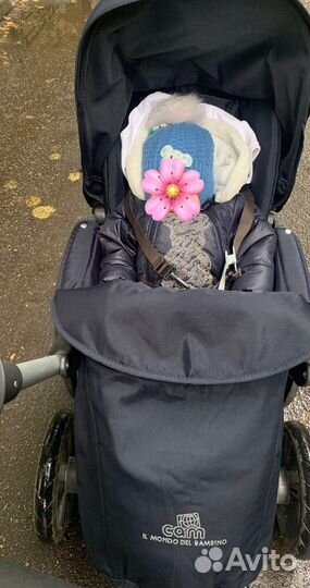 Итальянская коляска cam 2 в 1