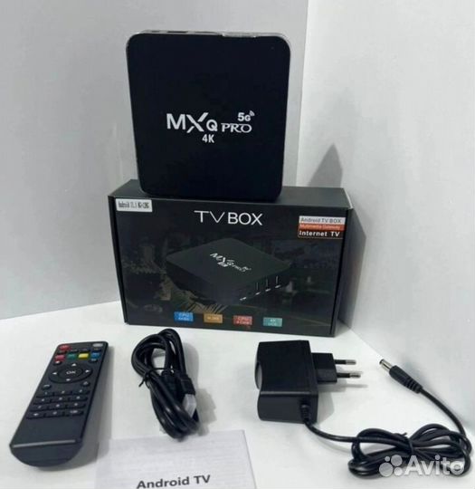 SMART Android приставка 8/128GB TV Box MX Pro 4K