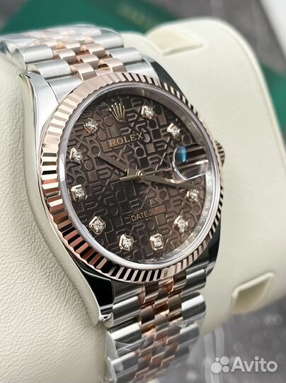 Rolex Datejust 36 Gray Jubilee Diamonds Dial