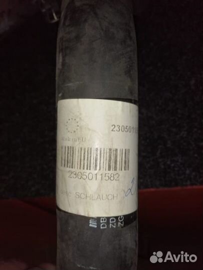 Патрубок охлаждения mercedes sl w230 5.5