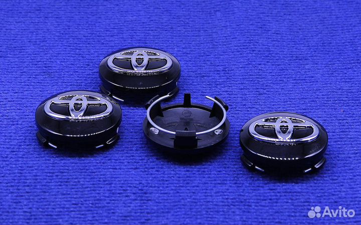 Комплект колпачков литого диска Toyota 57 мм