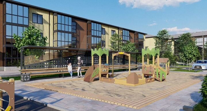 Квартира-студия, 24,8 м², 2/3 эт.