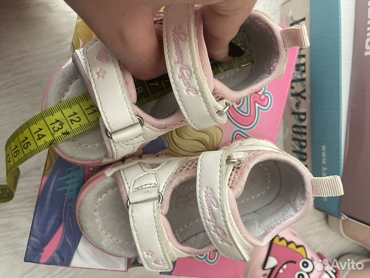 Босоножки для девочки 20 размер