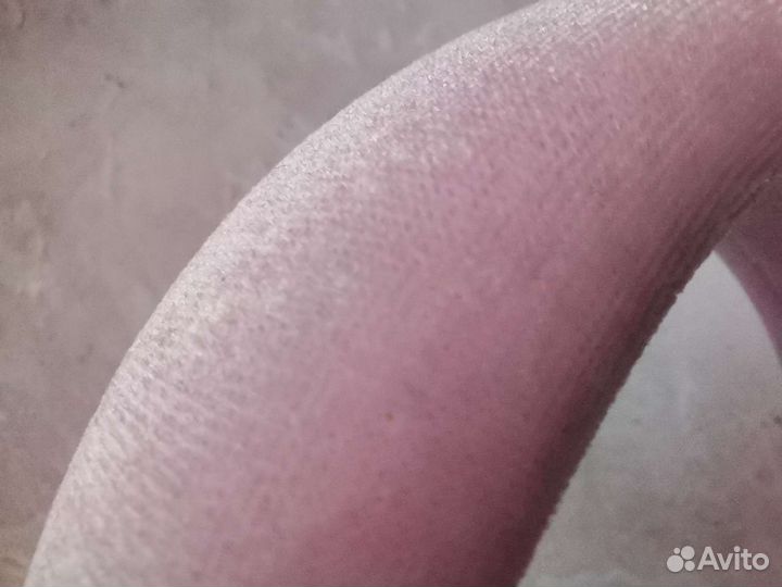 Объёмный мягкий ободок нежно розового цвета