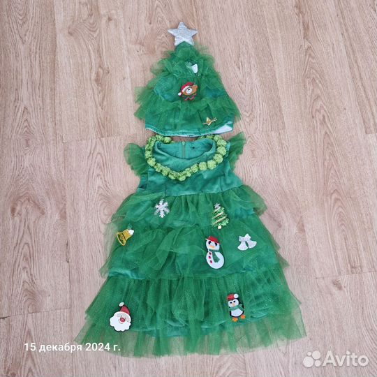 Новогодний костюм для девочки 104