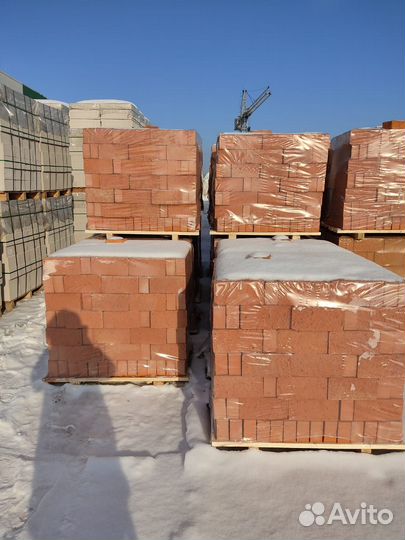 Кирпич красный печной