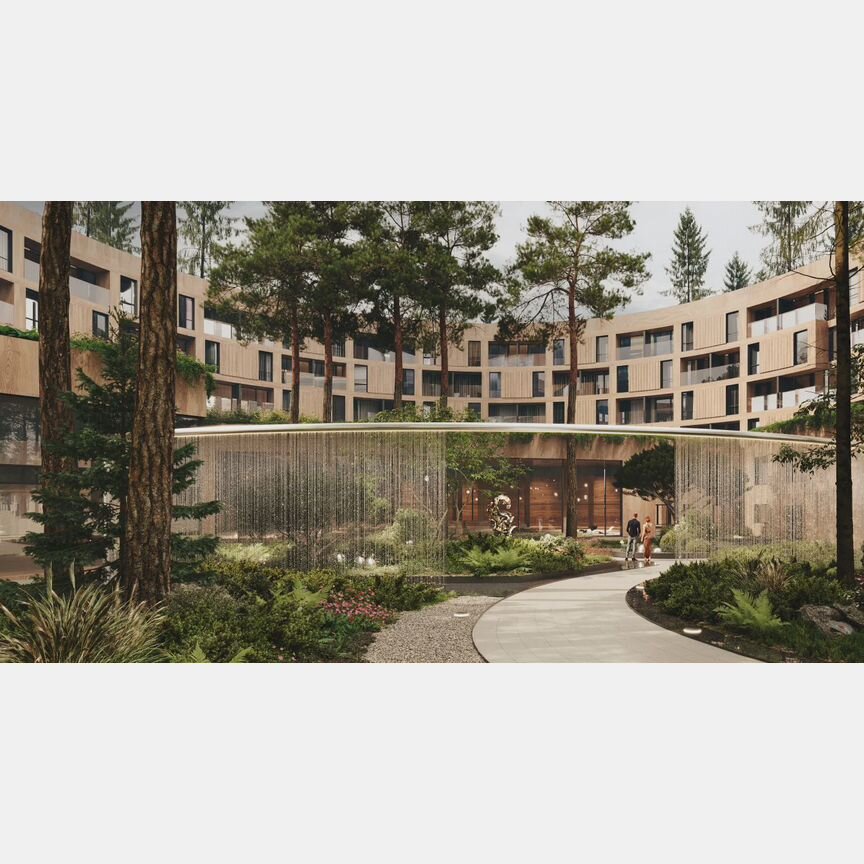 1-к. апартаменты, 45,2 м², 4/6 эт.