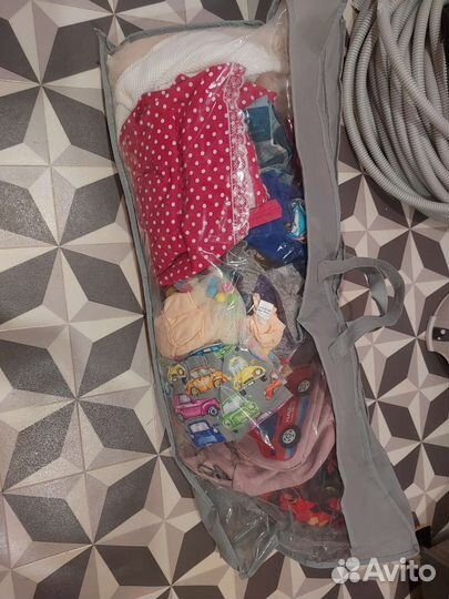 Мешок новых детских вещей 92-116р
