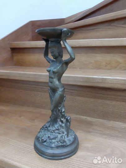 Подсвечник бронза