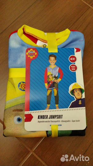 Пижамка флисовая на мальчика