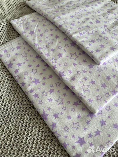 Пеленки детские флисовые