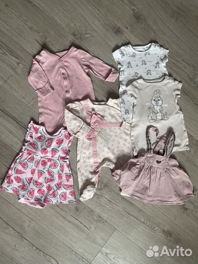 Фирменная одежда на девочку 62-68