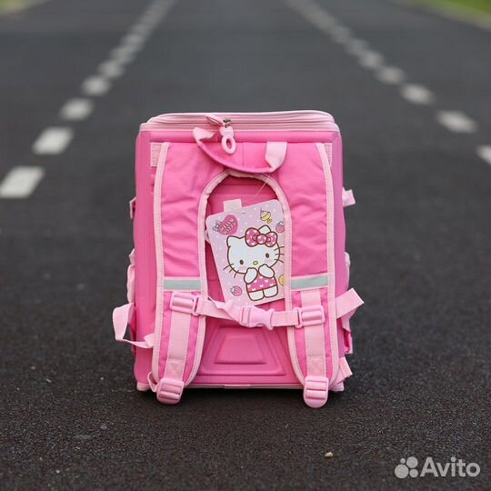 Школьный рюкзак Hello Kitty, розовый