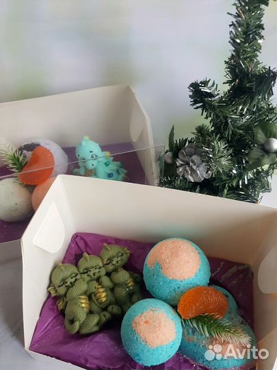 Бомбочки ручной работы, Подарки на Новый год