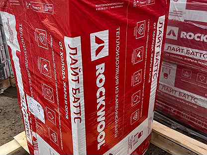 Rockwool лайт баттс 100мм