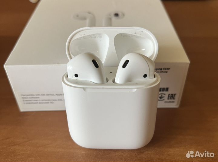 Оригинальные наушники Apple AirPods 2