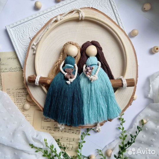 Декоративные куклы в подарок сестре или подруге