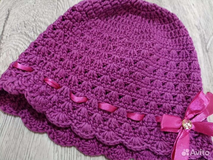 Шапочка для девочки